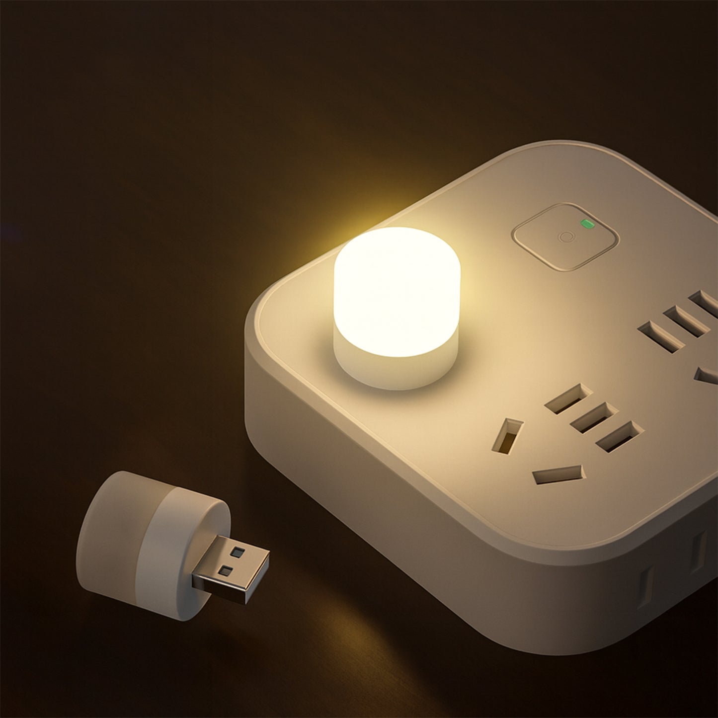 Mini Usb Led Night Light - (2 Pc Set)