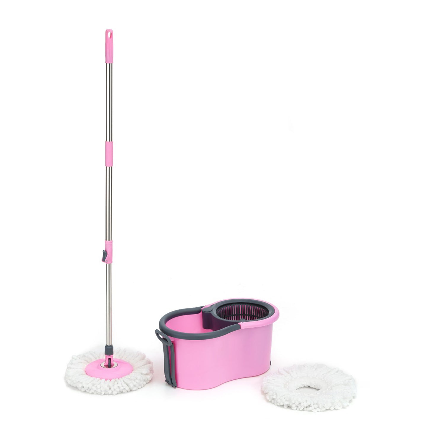 4941 Quick Spin Mop Plastic Spin Bucket Floor Cleaning Easy Wheels Big Bucket Floor Cleaning Mop With Bucket