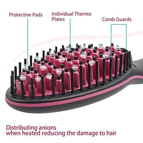 Ceramic Hair Straightener, Comb Hair Straightener, Hair Accessories