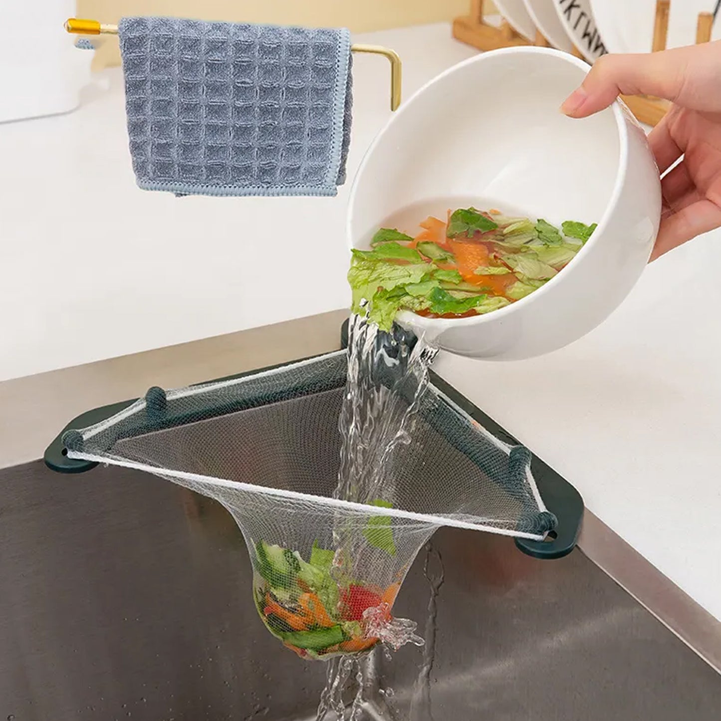 5923 Kitchen Sink Filter Basket Kitchen Sink Basket Kitchen Gadgets Practical Sink Strainer Kitchen Sink Drainer For Food Residue Hair Paper Scraps