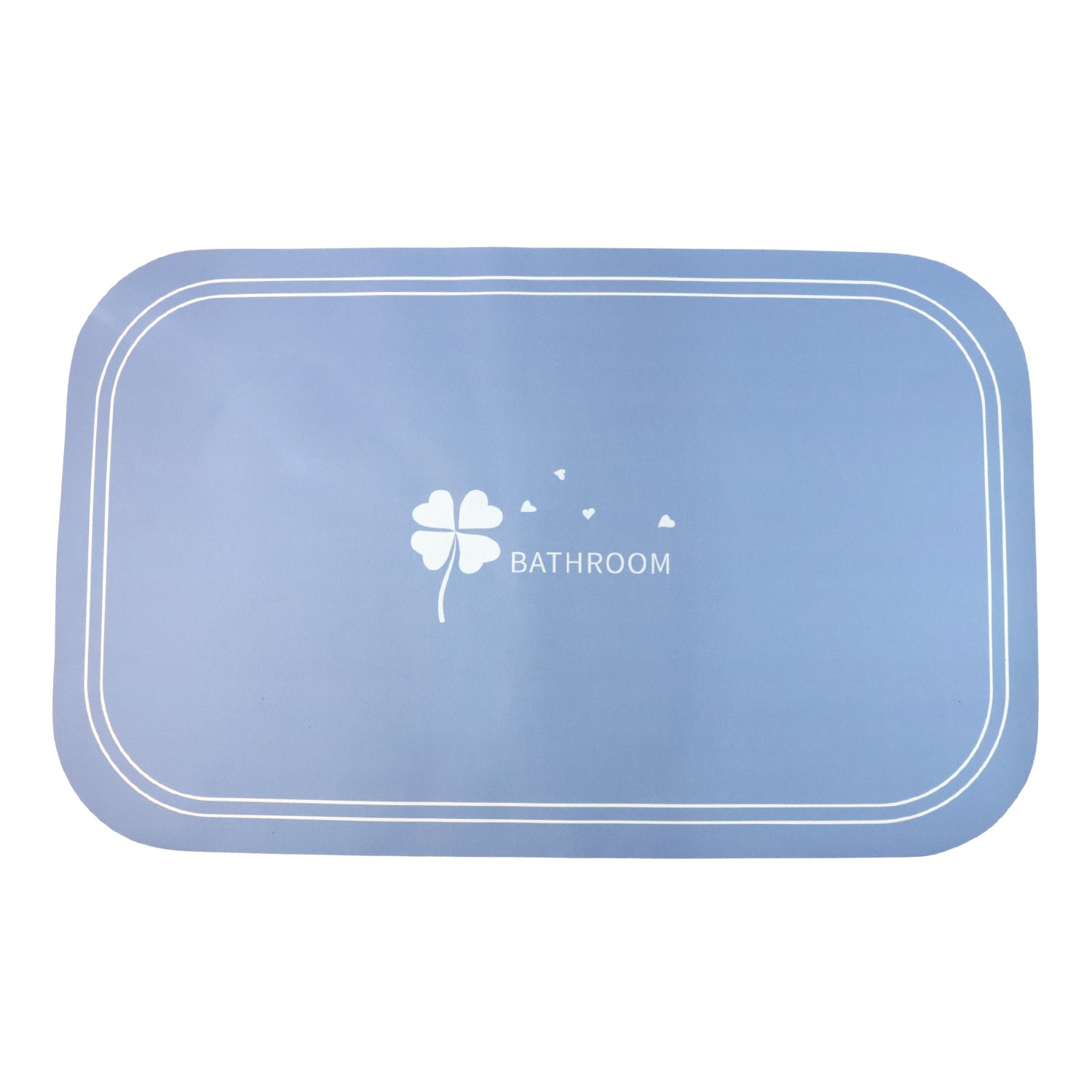 Anti-slip Bathroom Floor Mat - 80  50 Cm (1 Pc)