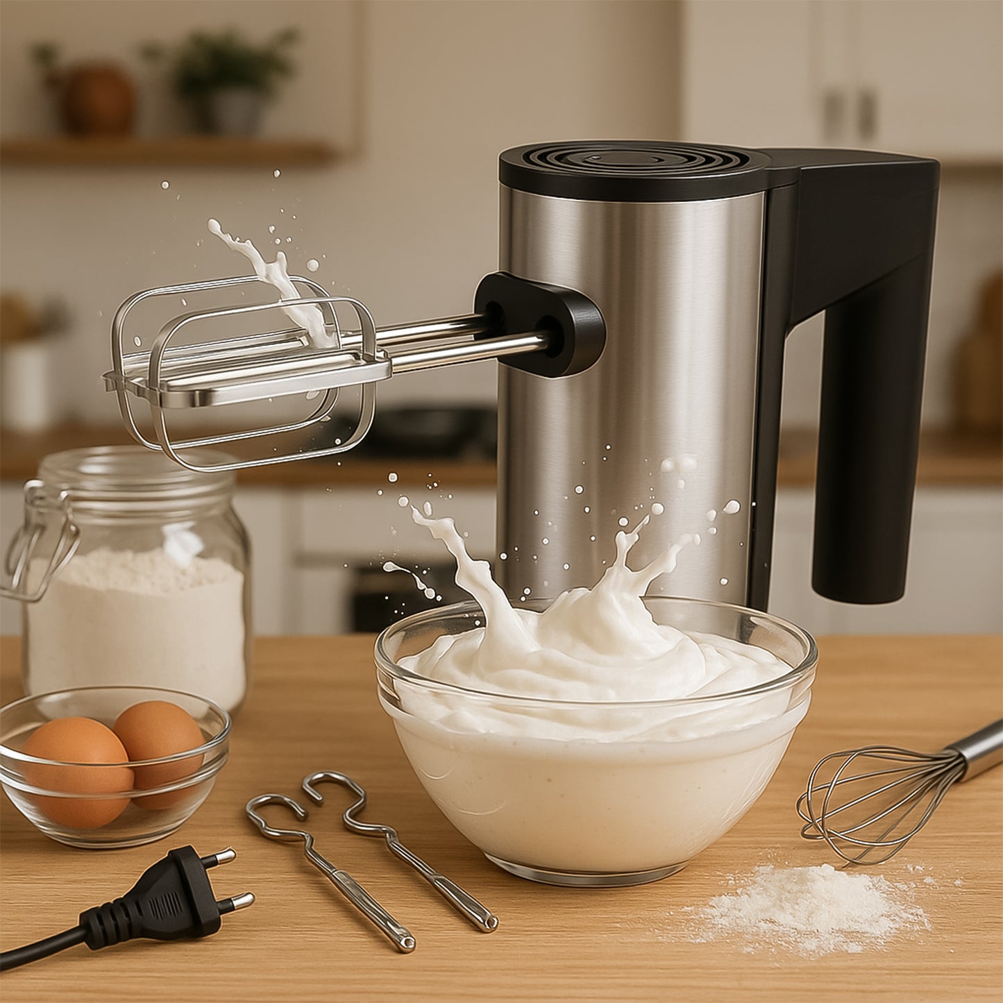 Orbit Stainless Steel Electric Hand Mixer - 450w