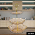 3 Layer Snack Rack Basket Stand Holder (1 Pc)