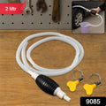 Fuel Transfer Pump Hose With Hand Pump And 2 Hose Clamps