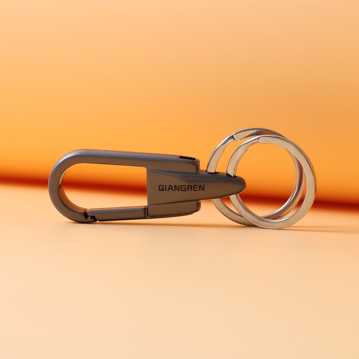 Dual-ring Carabiner Key Holder - (1 Pc)
